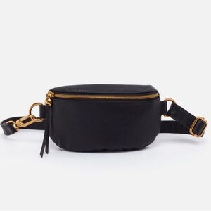 HOBO Fern Belt Bag Black Leather